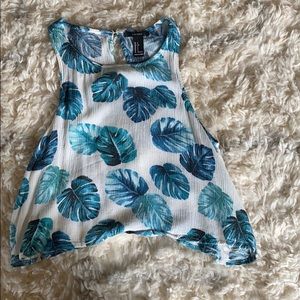 Pattern crop top